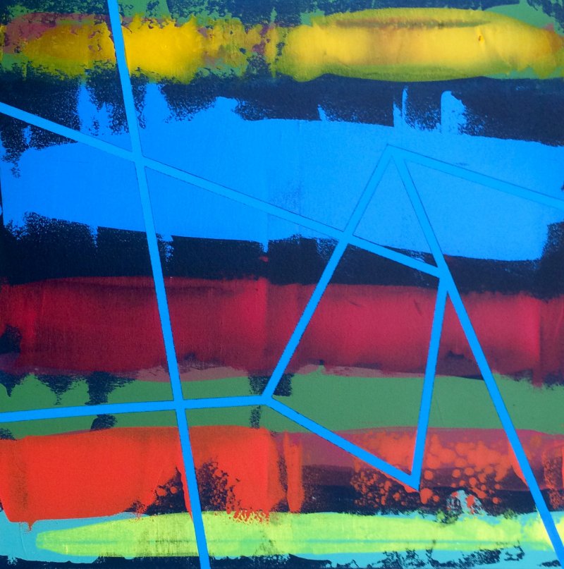 Composition: Blue Line-0