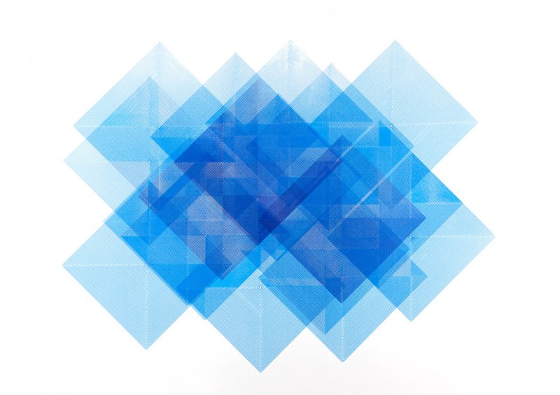 Expanding Square Composition-0