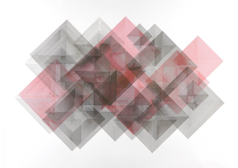 Expanding Square Composition-0