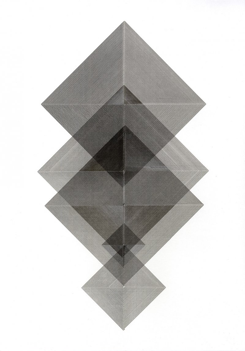 Expanding Squares Composition-0