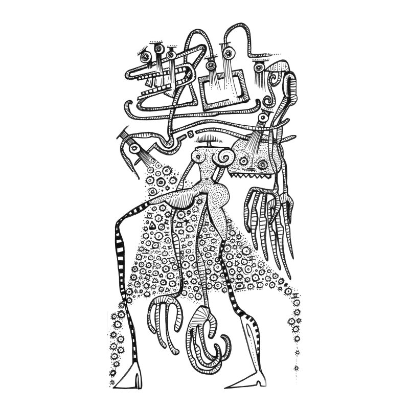 Fine art print »slender girl« – Signed and embossed-2