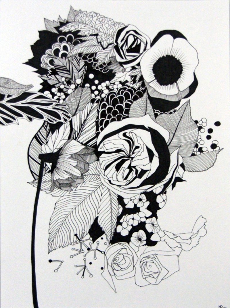 Flower Composition №1-0