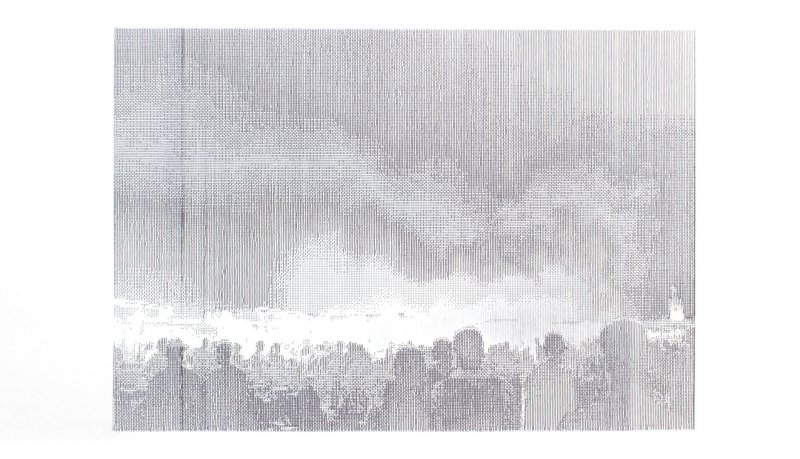 Marrakesh Market, 3 of 25, Machine Drawing-0