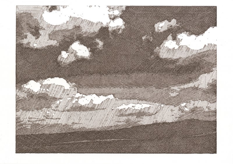 Sky and Land 01 (A3) 4 of 25-0