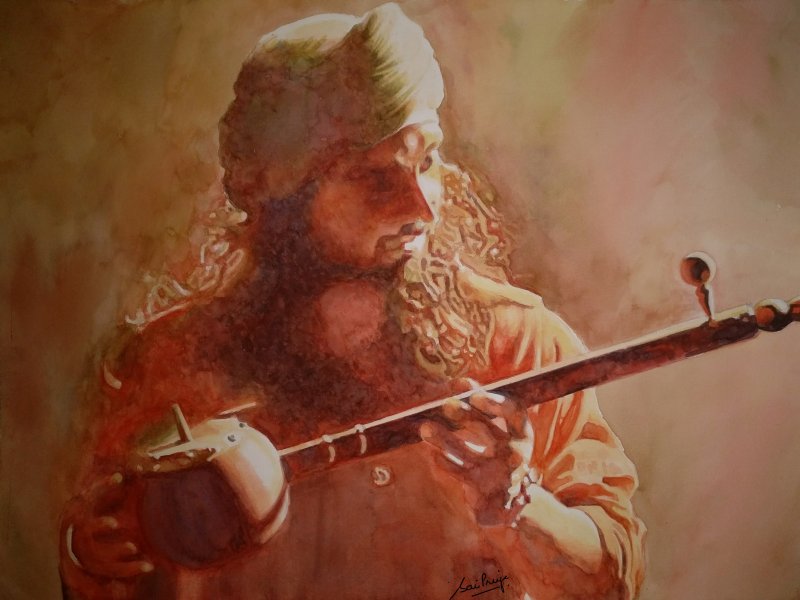 The Artist and His Muse-0